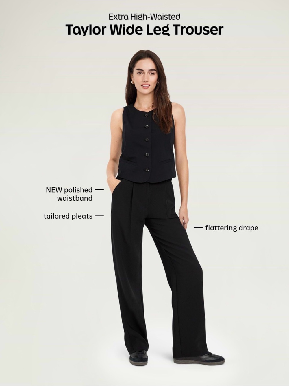 Old Navy high waisted Taylor pants
